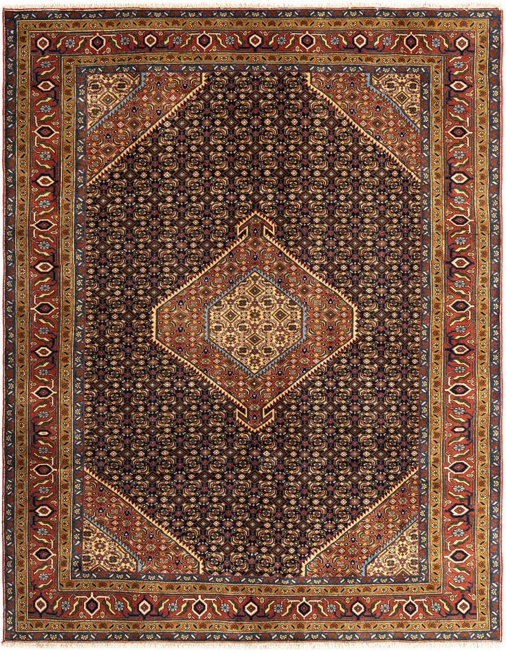 Detail image of 6' 6 x 9' 6 Tabriz Rug
