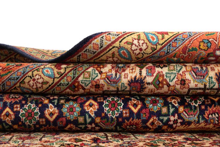 Detail image of 10' x 13' 7 Tabriz Wool Rug