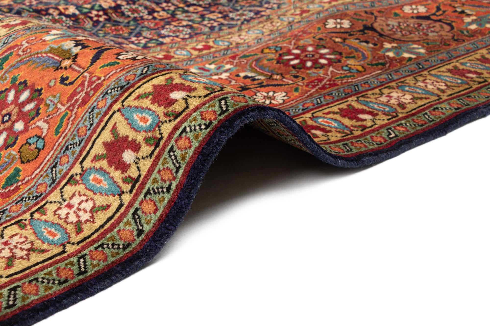 10' x 13' 7 Tabriz Wool Rug
