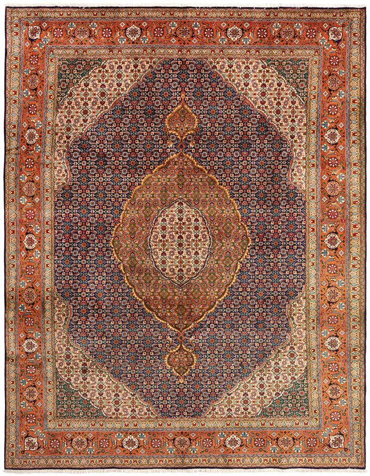 Detail image of 10' x 13' 7 Tabriz Wool Rug