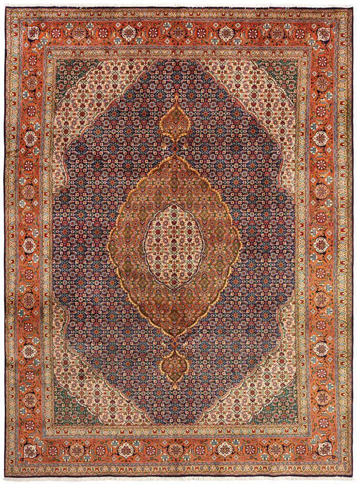 10' x 13' 7 Tabriz Wool Rug