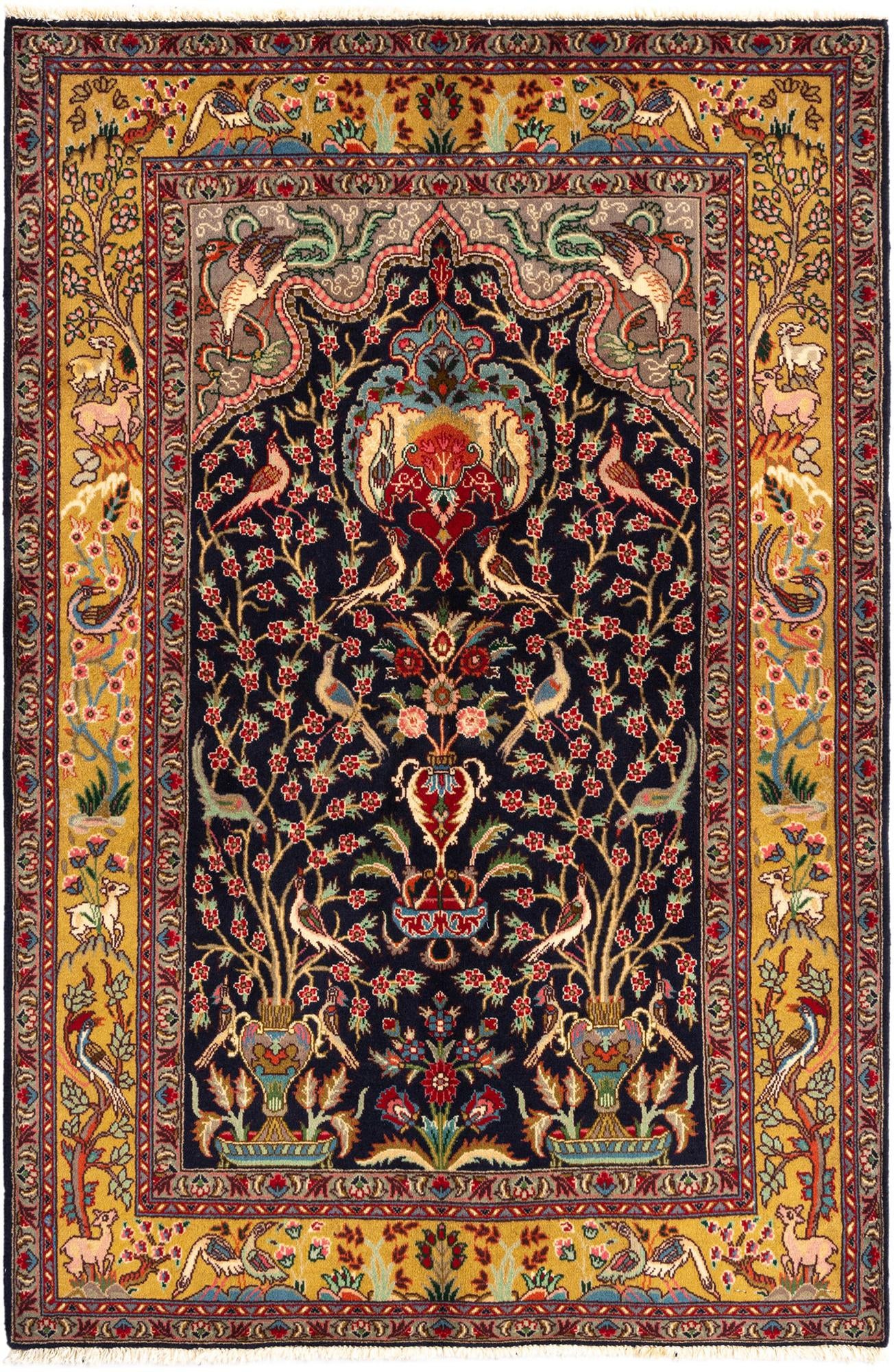 3' 1 x 4' 8 Tabriz Wool Rug