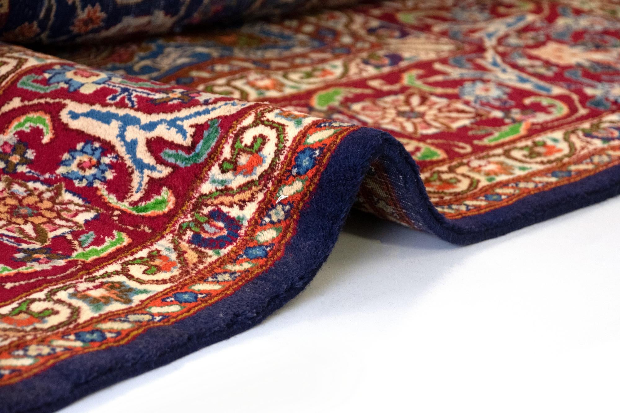 9' 7 x 13' Hand Knotted Tabriz Persian Wool Rug