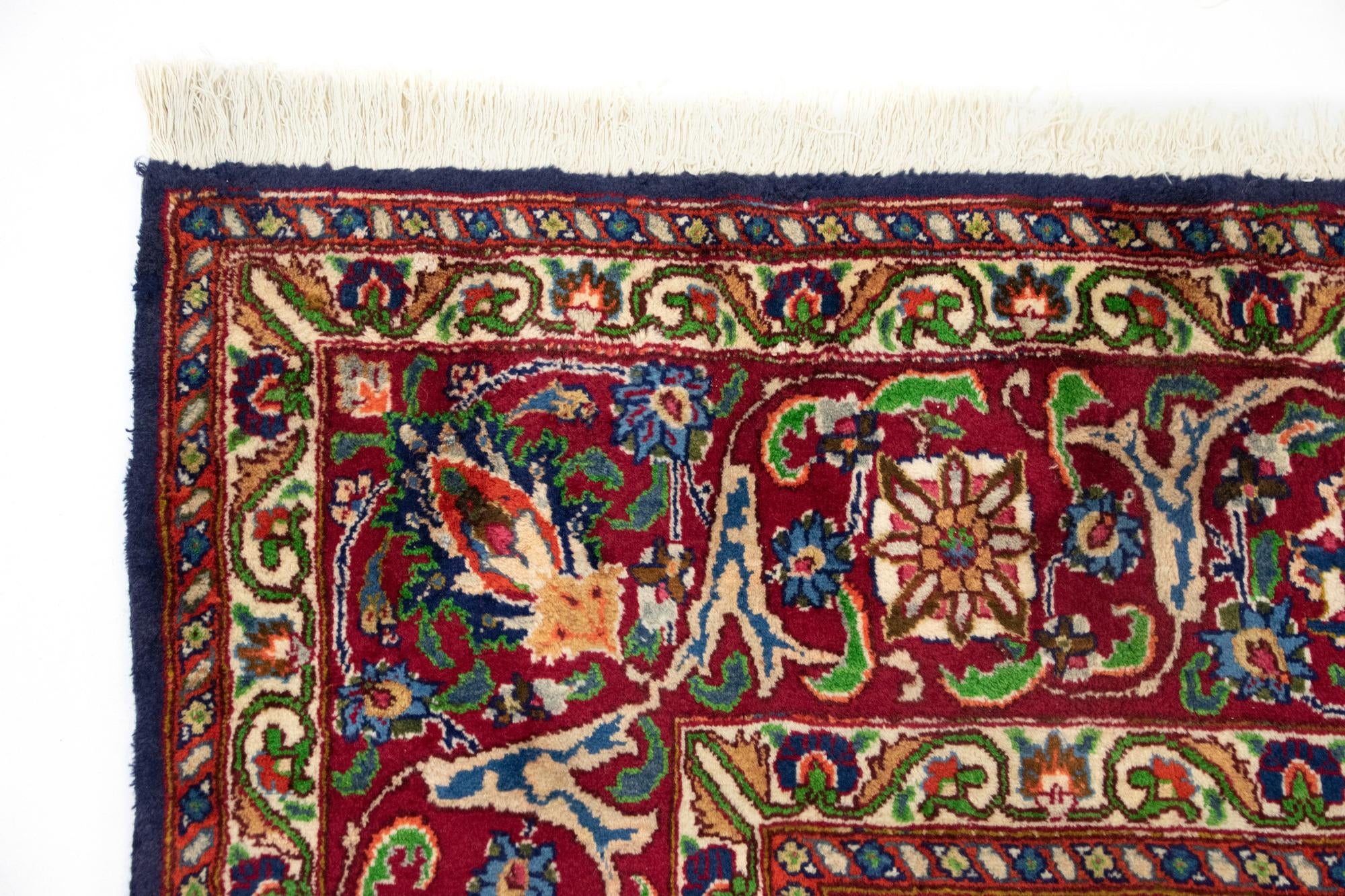9' 7 x 13' Hand Knotted Tabriz Persian Wool Rug