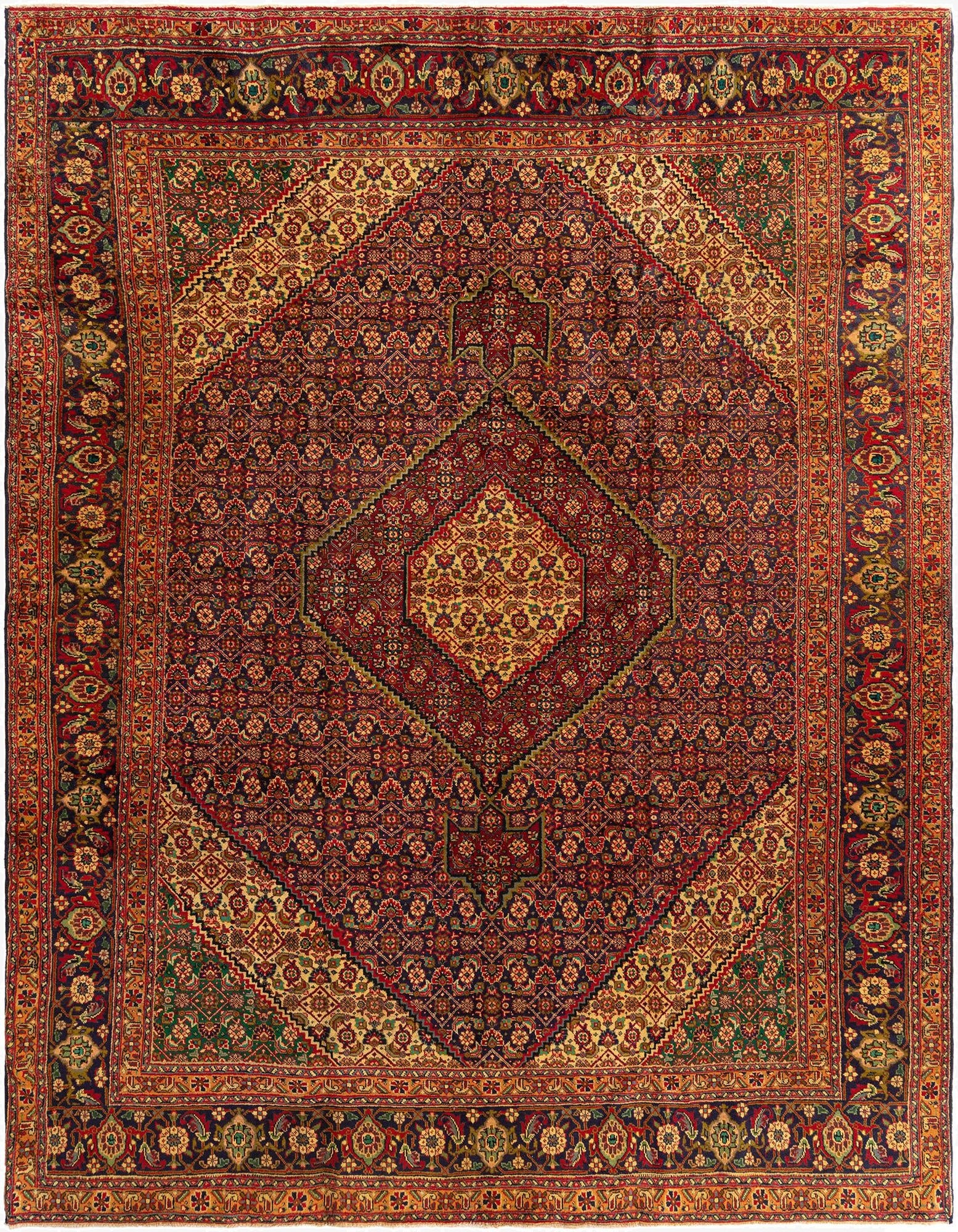 9' 8 x 12' 6 Tabriz Rug