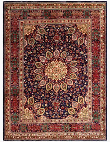 9' 9 x 12' 9 Tabriz Wool Rug