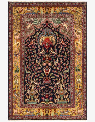 3' 1 x 4' 8 Tabriz Wool Rug