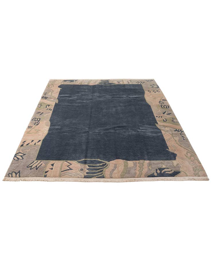 Detail image of 8' 4 x 11' 3  Hand Knotted Tibet Wool Rug