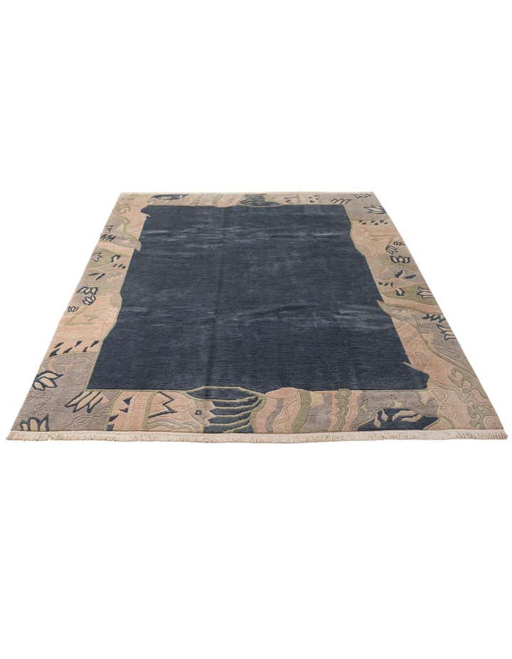 8' 4 x 11' 3 Hand Knotted Tibet Wool Rug