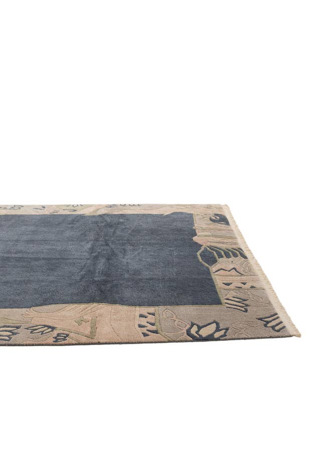 Detail image of 8' 4 x 11' 3 Hand Knotted Tibet Wool Rug
