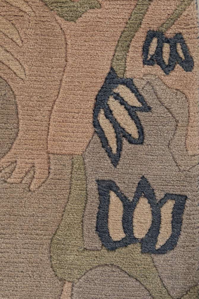 8' 4 x 11' 3 Hand Knotted Tibet Wool Rug