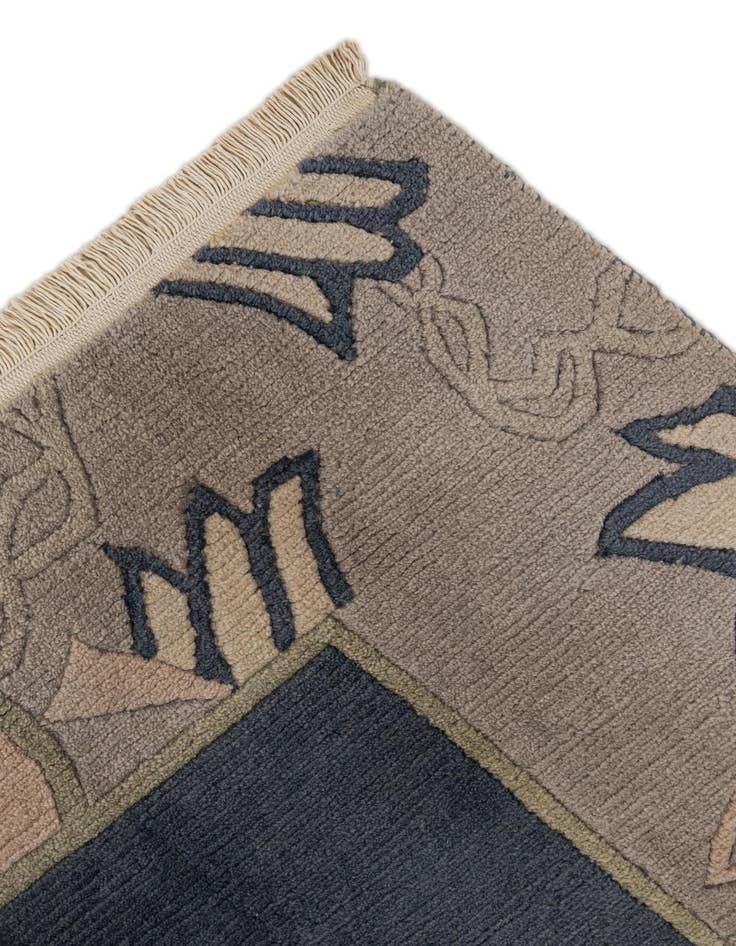 Detail image of 8' 4 x 11' 3  Hand Knotted Tibet Wool Rug