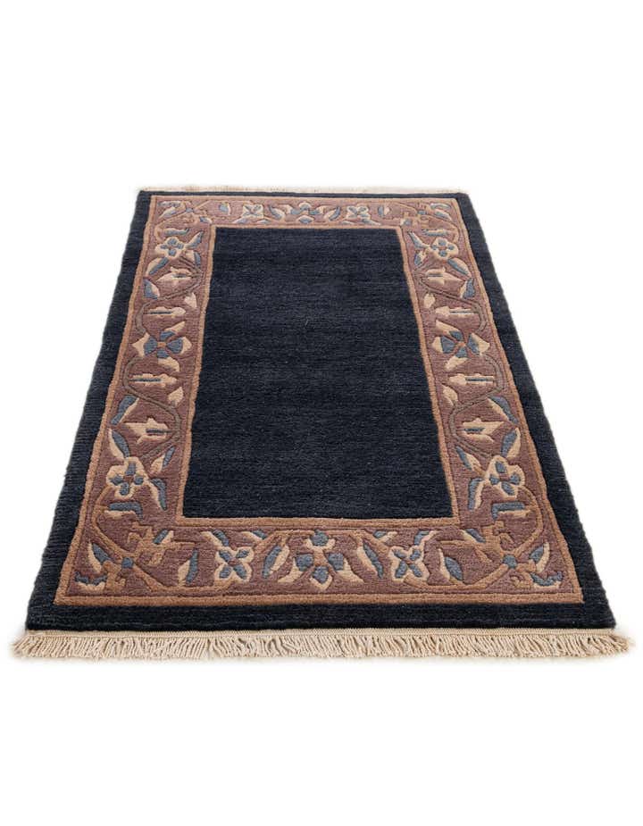 2' 6 x 4' 10 Hand Knotted Tibet Wool Rug