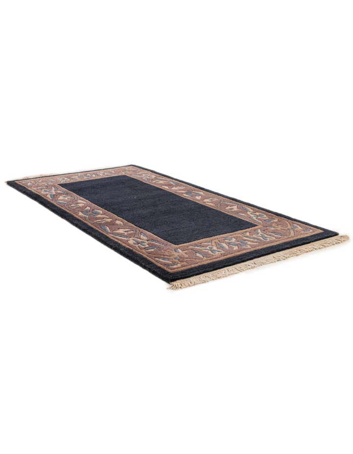 2' 6 x 4' 10 Hand Knotted Tibet Wool Rug