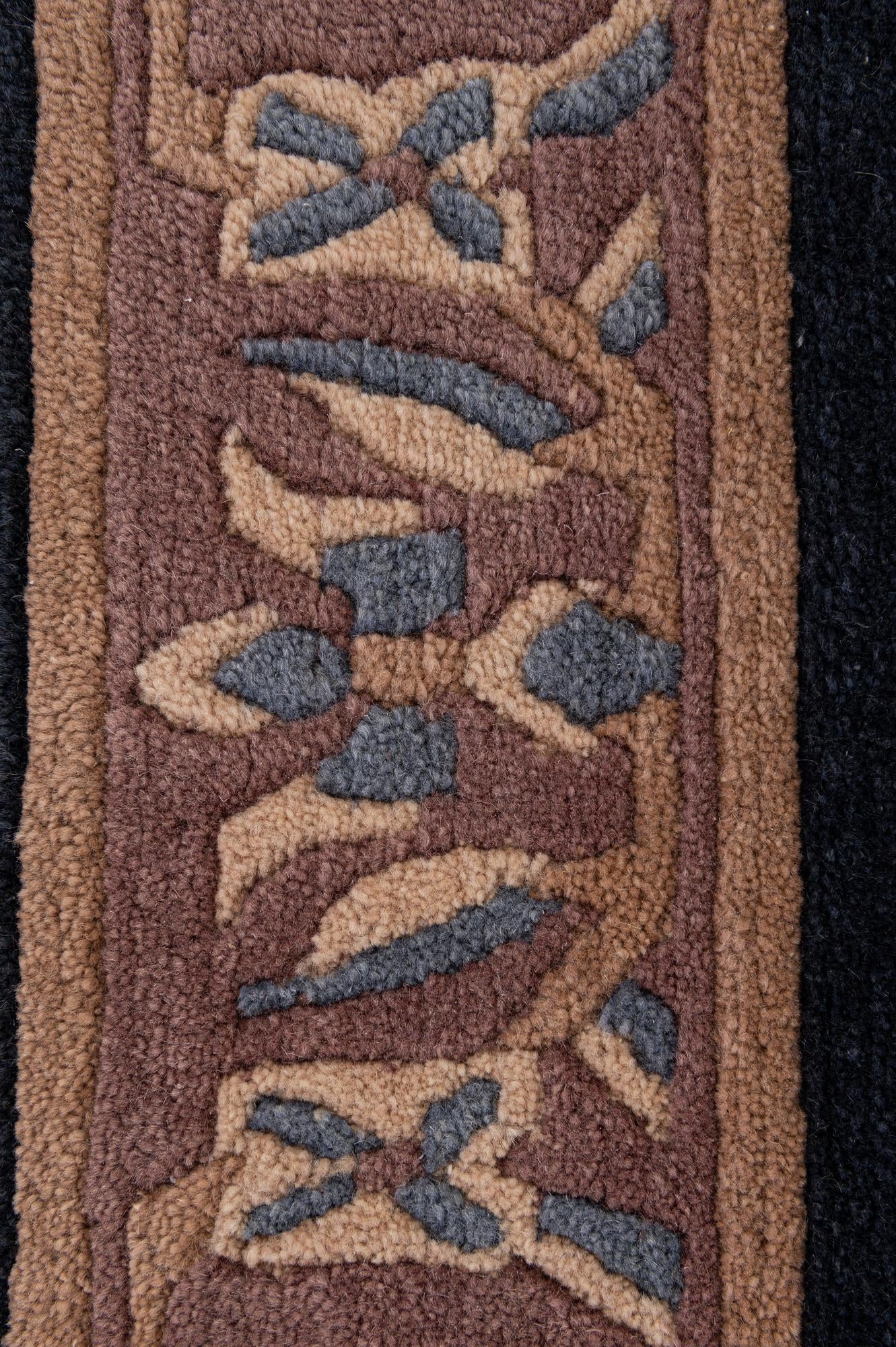 2' 6 x 4' 10 Hand Knotted Tibet Wool Rug