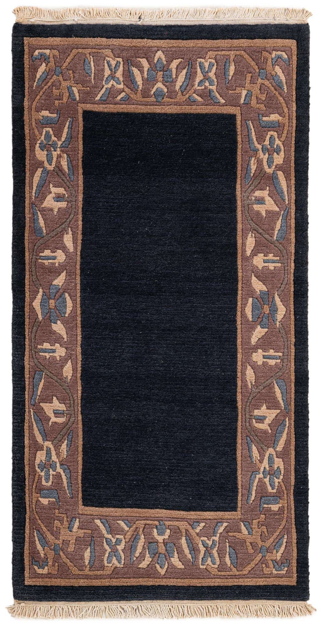 2' 6 x 4' 10 Hand Knotted Tibet Wool Rug