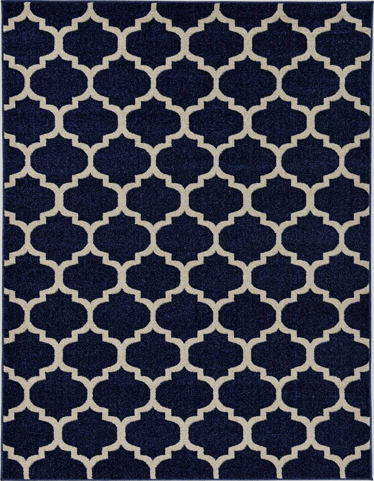 Detail image of 5' 3 x 8' Trellis Rug