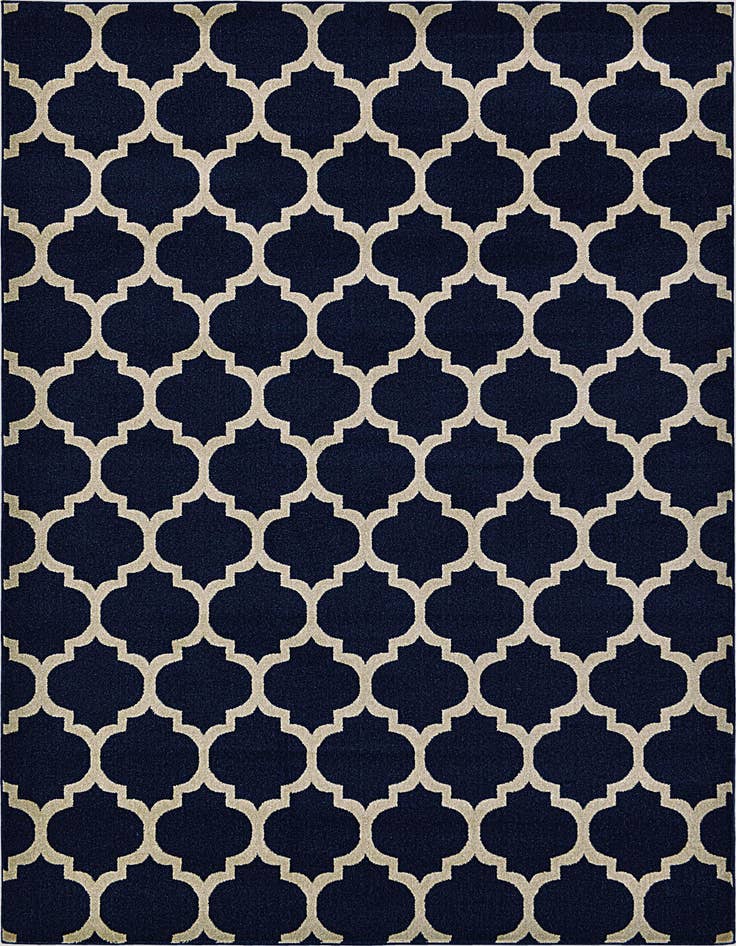 Detail image of 7' 10 x 11' Trellis Rug