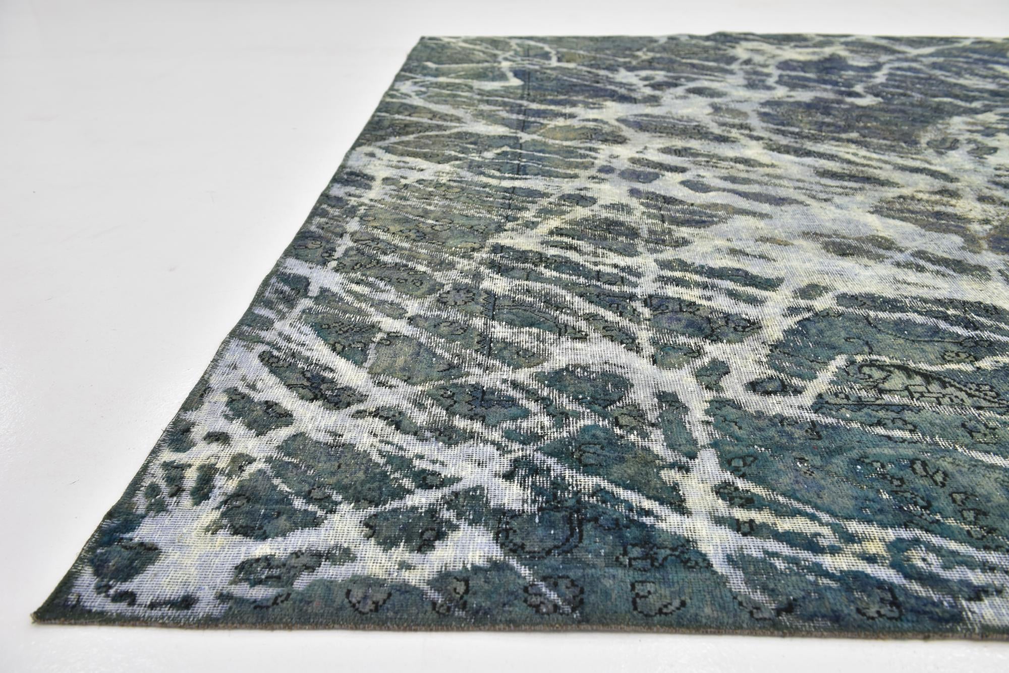 8' 9 x 11' 4 Hand Knotted Ultra Vintage Persian Wool Rug