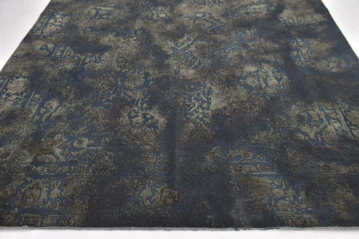 8' x 11' 3 Hand Knotted Ultra Vintage Persian Wool Rug
