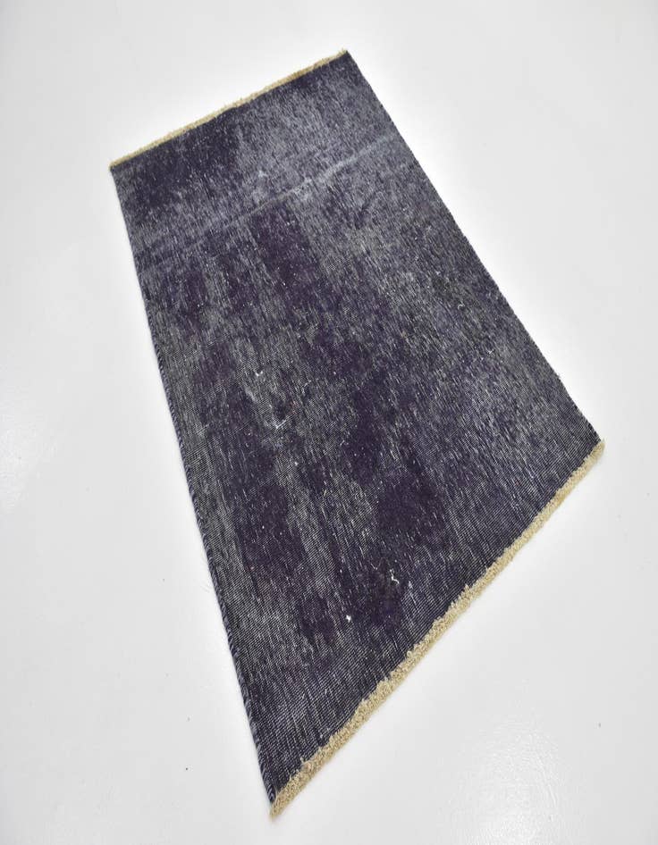 Detail image of 3' 9 x 5'  Hand Knotted Ultra Vintage Persian Wool Rug