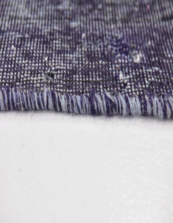 Detail image of 3' 9 x 5'  Hand Knotted Ultra Vintage Persian Wool Rug