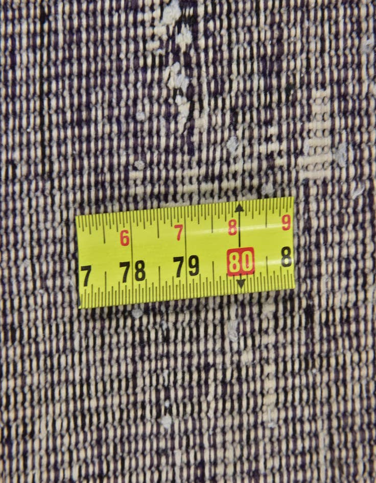 Detail image of 3' 9 x 5'  Hand Knotted Ultra Vintage Persian Wool Rug