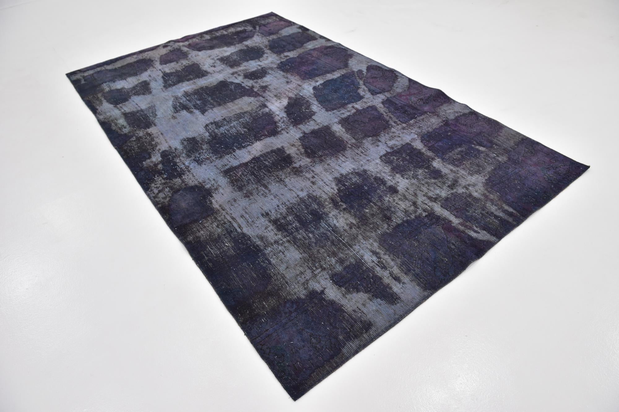5' 10 x 9' 3 Hand Knotted Ultra Vintage Persian Wool Rug