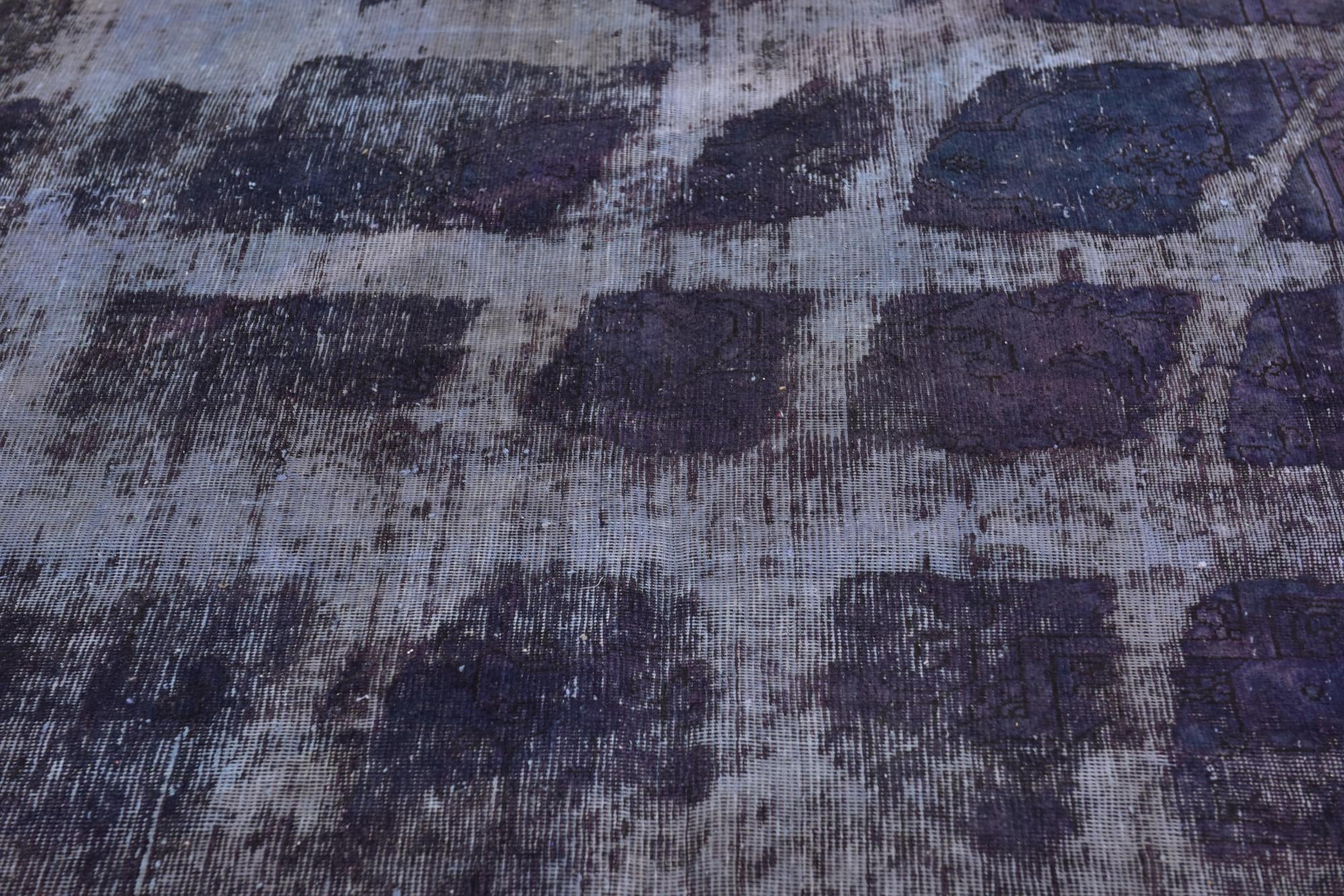 5' 10 x 9' 3 Hand Knotted Ultra Vintage Persian Wool Rug