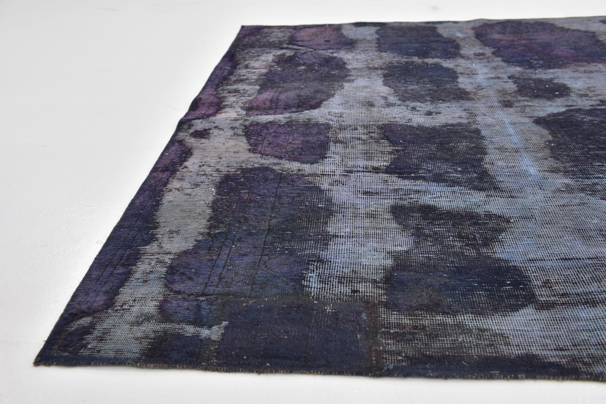 5' 10 x 9' 3 Hand Knotted Ultra Vintage Persian Wool Rug