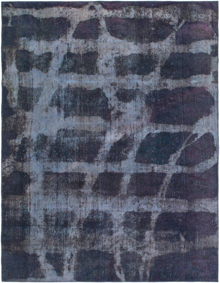 Detail image of 5' 10 x 9' 3 Hand Knotted Ultra Vintage Persian Wool Rug