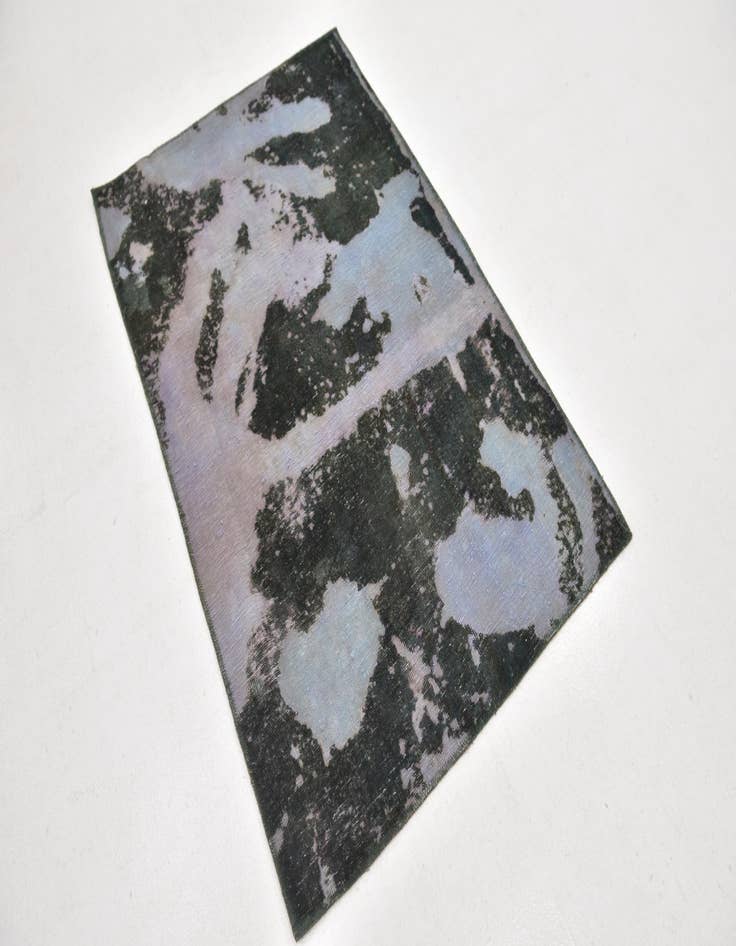 Detail image of 3' 4 x 5'  Hand Knotted Ultra Vintage Persian Wool Rug