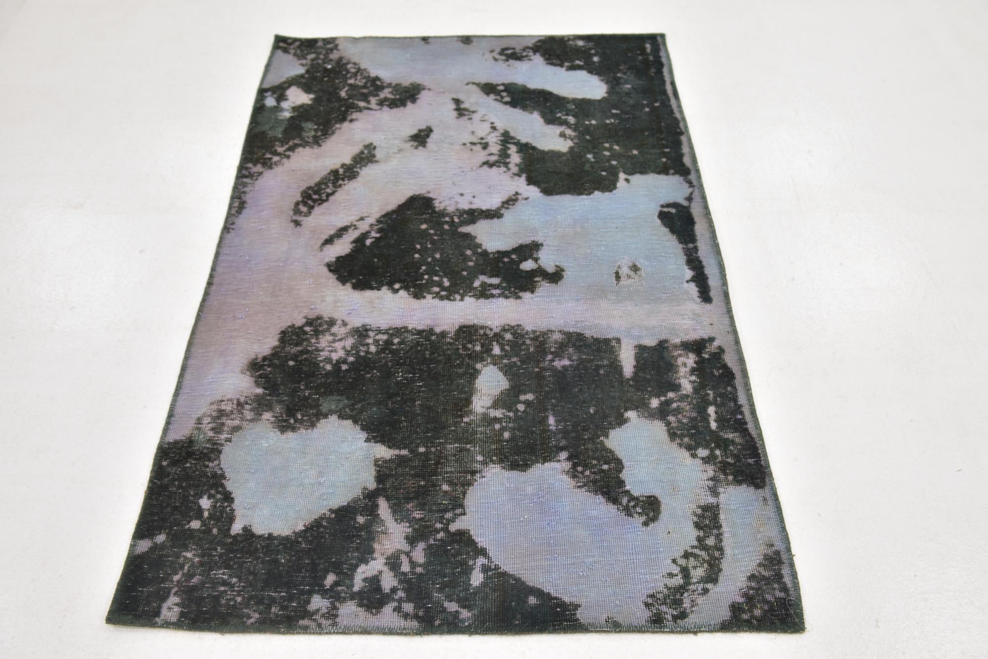 3' 4 x 5' Hand Knotted Ultra Vintage Persian Wool Rug