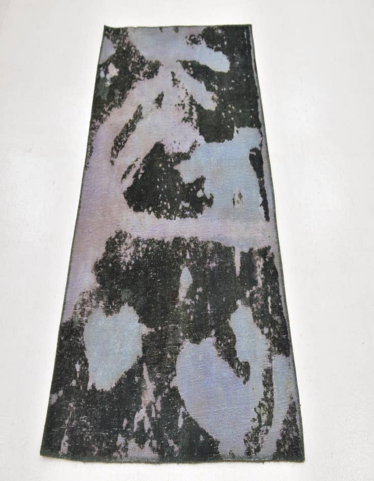 Detail image of 3' 4 x 5'  Hand Knotted Ultra Vintage Persian Wool Rug