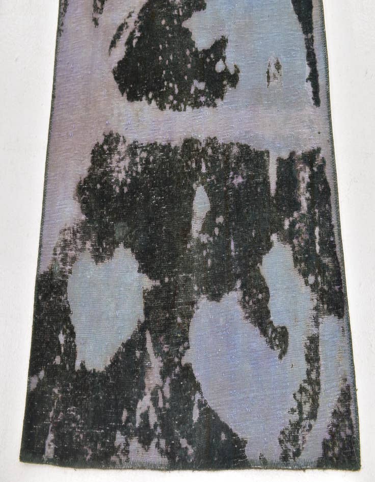 Detail image of 3' 4 x 5'  Hand Knotted Ultra Vintage Persian Wool Rug