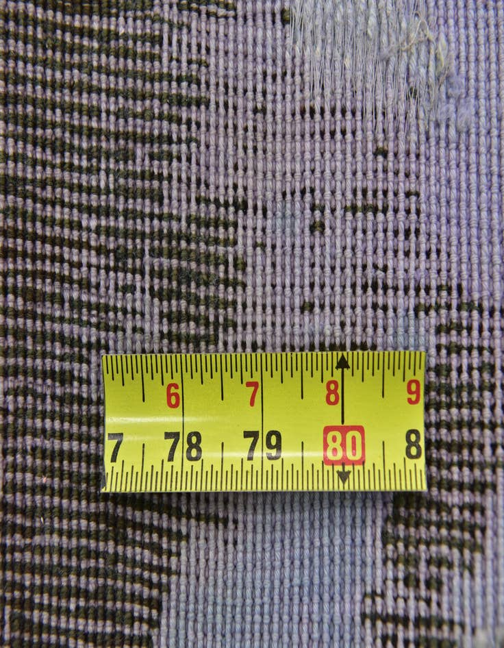 Detail image of 3' 4 x 5'  Hand Knotted Ultra Vintage Persian Wool Rug