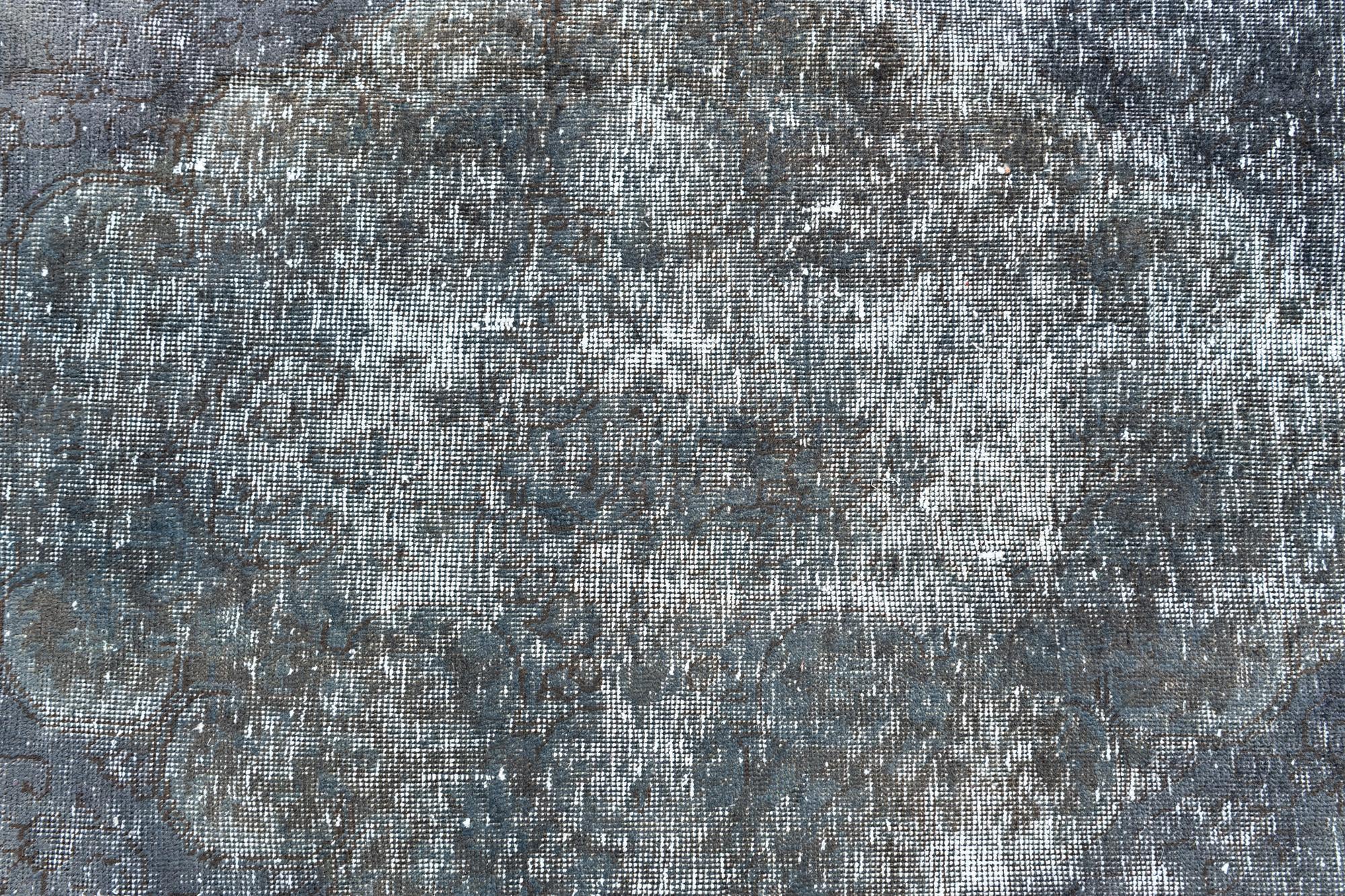 6' x 9' 7 Hand Knotted Ultra Vintage Persian Wool Rug