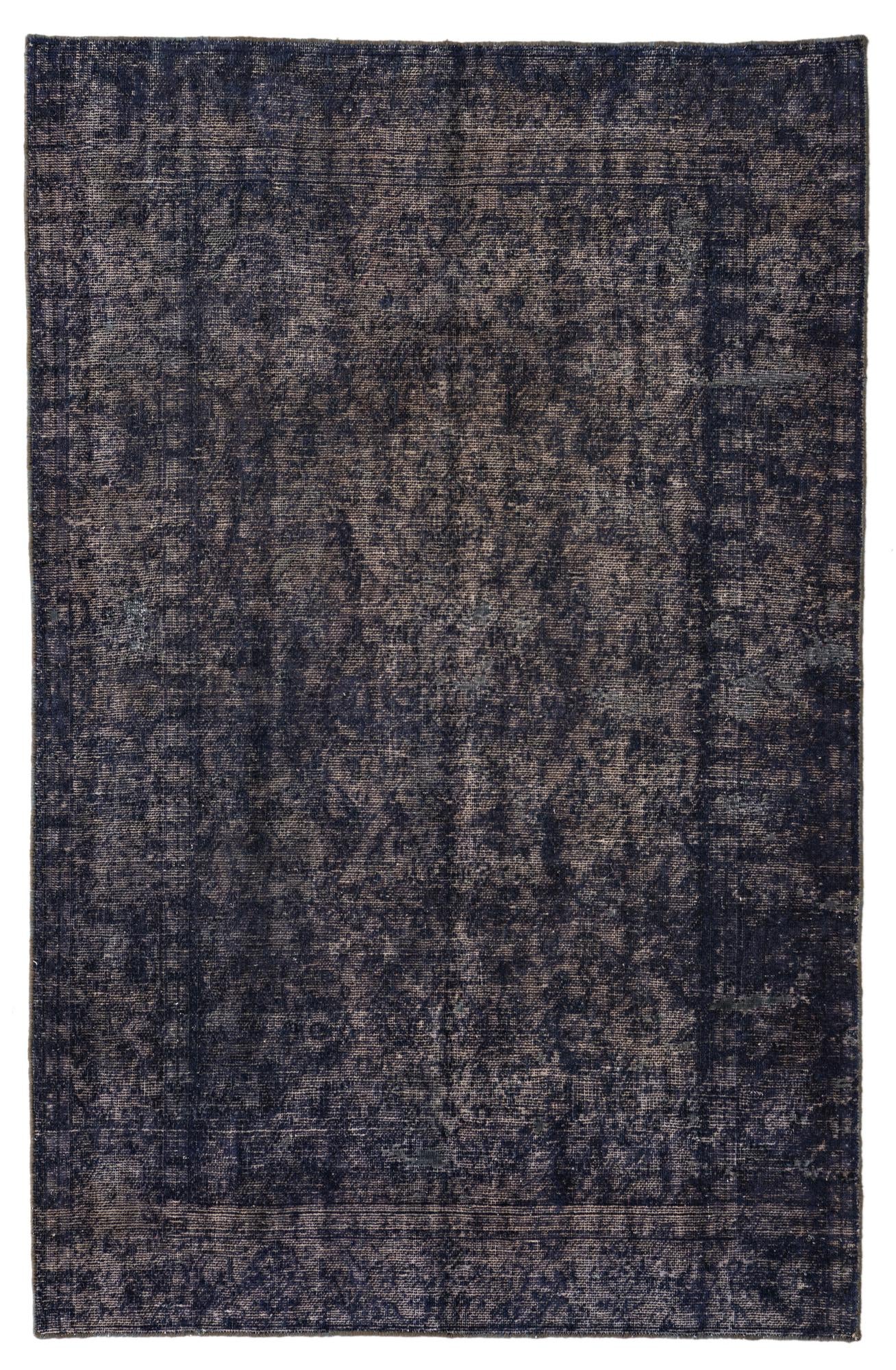 3' 10 x 6' Hand Knotted Ultra Vintage Persian Wool Rug