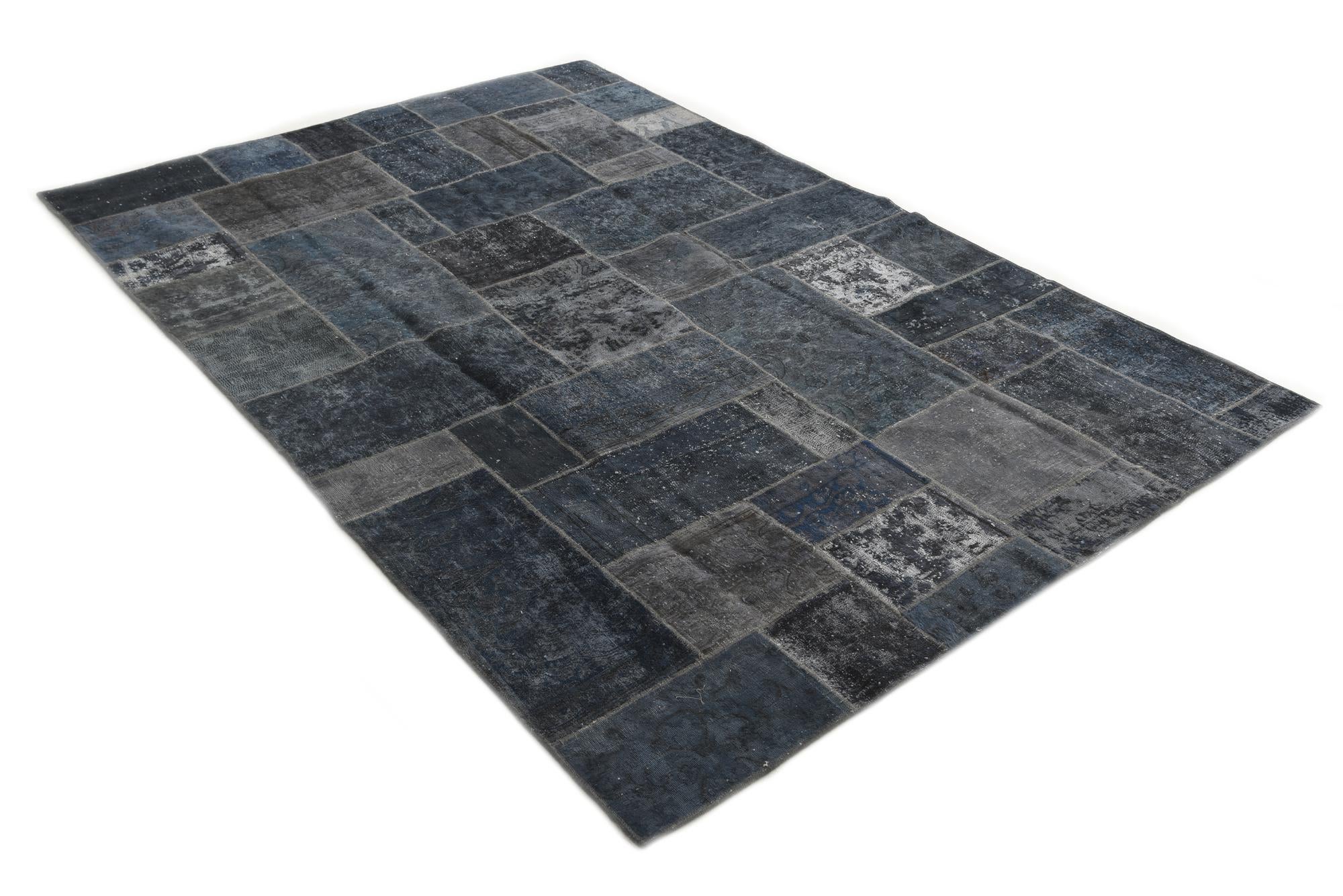 6' 1 x 9' 1 Hand Knotted Ultra Vintage Persian Wool Rug
