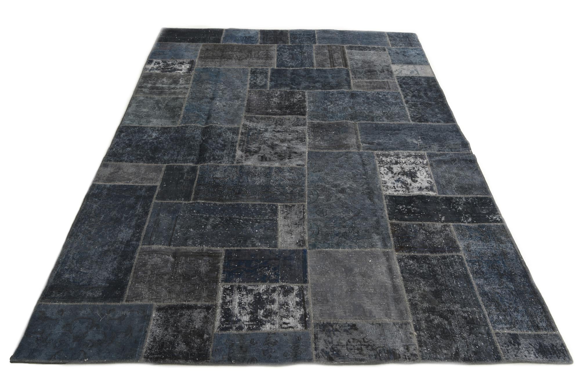 6' 1 x 9' 1 Hand Knotted Ultra Vintage Persian Wool Rug