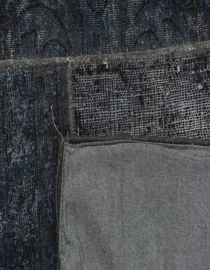Detail image of 6' 1 x 9' 1  Hand Knotted Ultra Vintage Persian Wool Rug