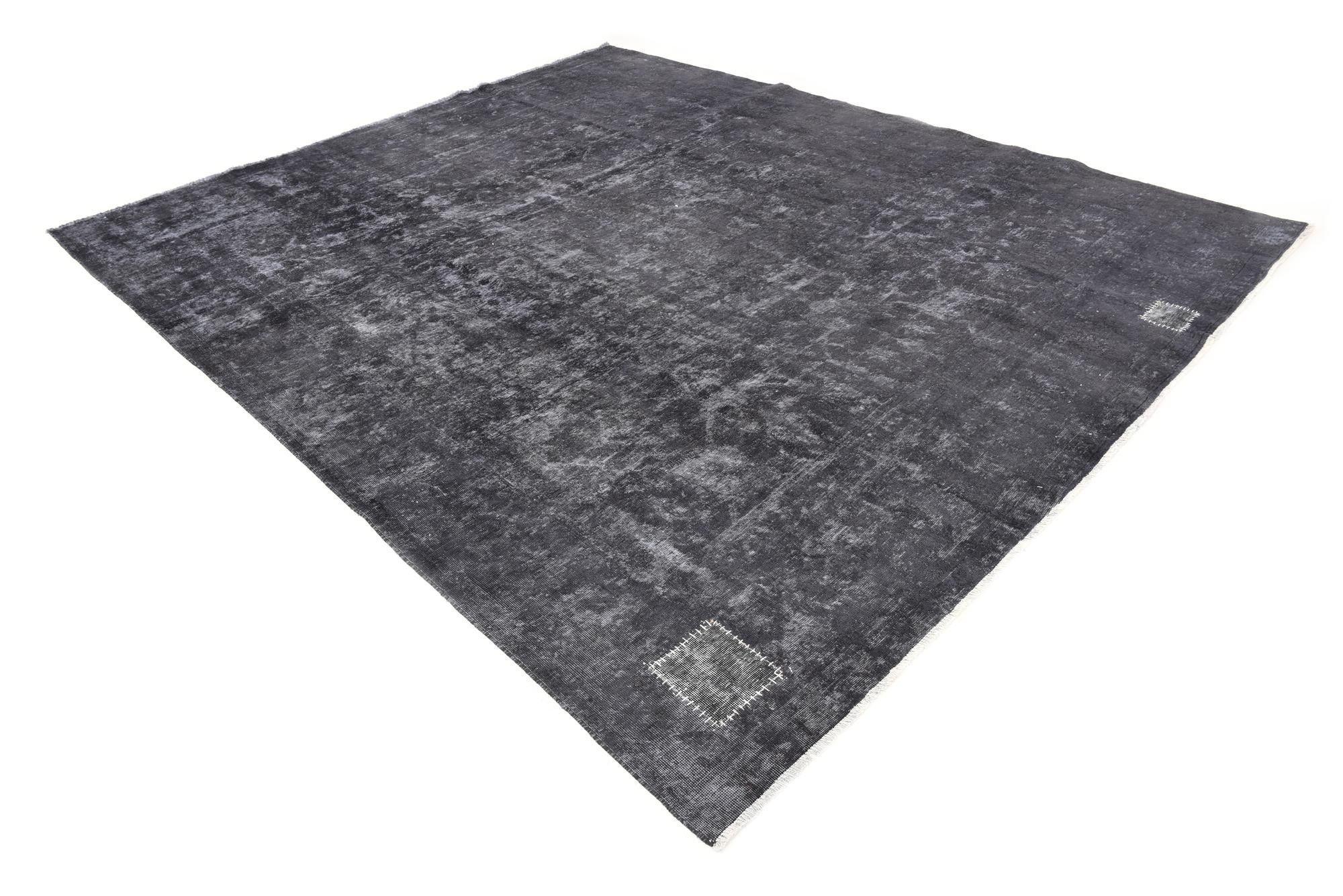 9' 4 x 11' 2 Hand Knotted Ultra Vintage Persian Wool Rug