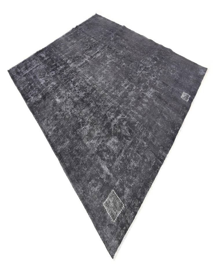 Detail image of 9' 4 x 11' 2  Hand Knotted Ultra Vintage Persian Wool Rug