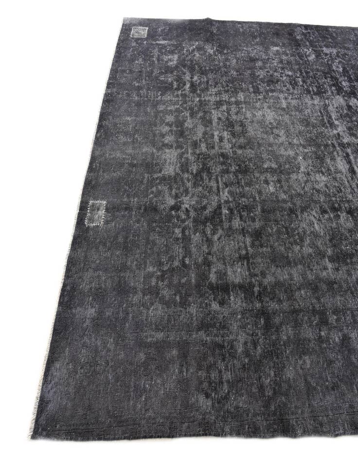 Detail image of 9' 4 x 11' 2  Hand Knotted Ultra Vintage Persian Wool Rug