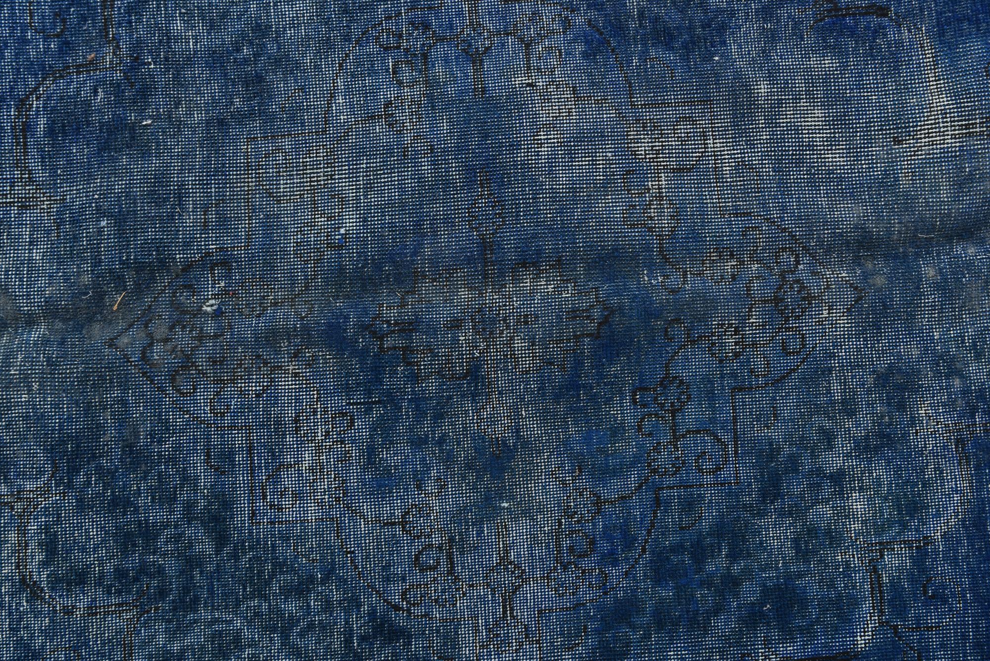 8' 9 x 12' Hand Knotted Ultra Vintage Persian Wool Rug