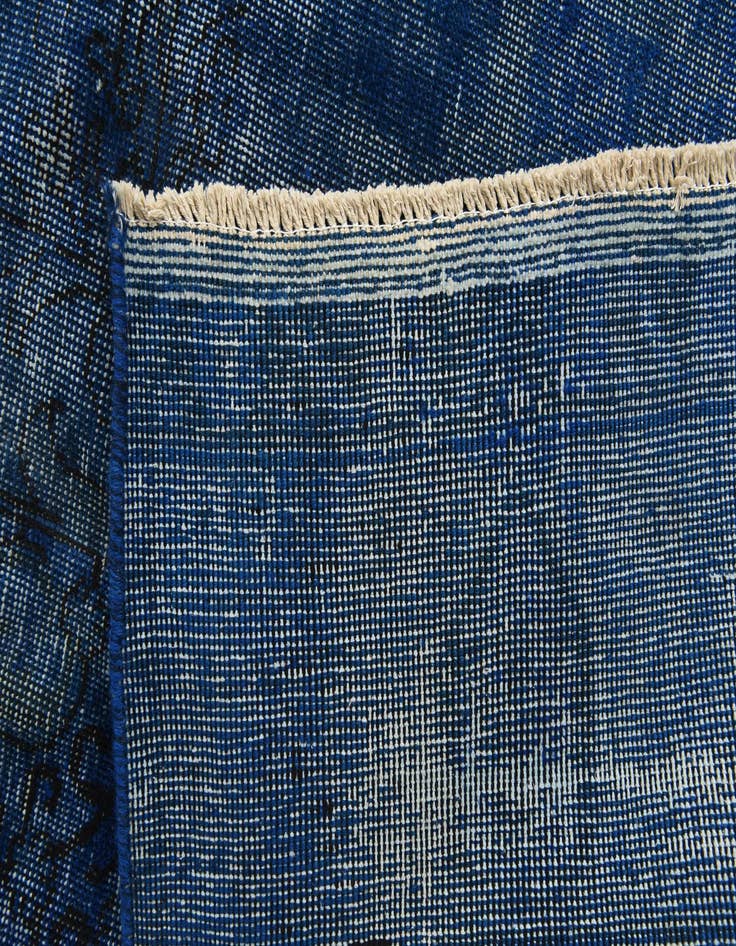 Detail image of 8' 9 x 12'  Hand Knotted Ultra Vintage Persian Wool Rug