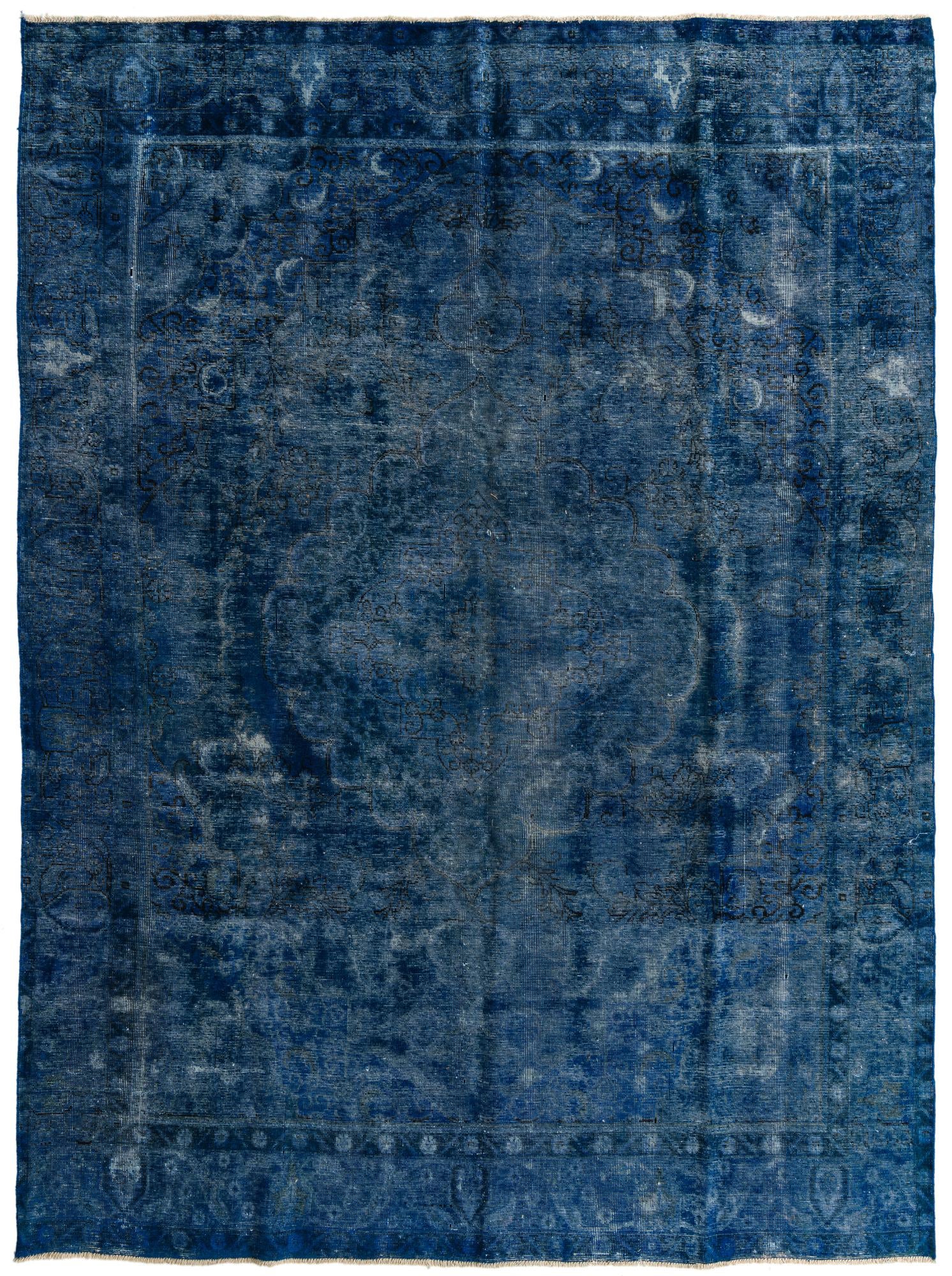 8' 9 x 12' Hand Knotted Ultra Vintage Persian Wool Rug