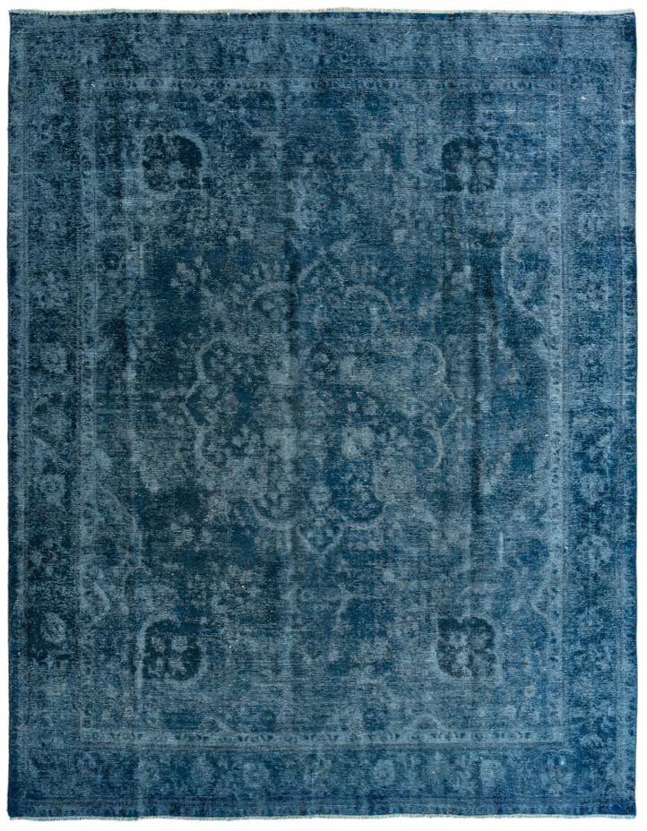  9' 2 x 12' 5  Hand Knotted Ultra Vintage Persian W...
