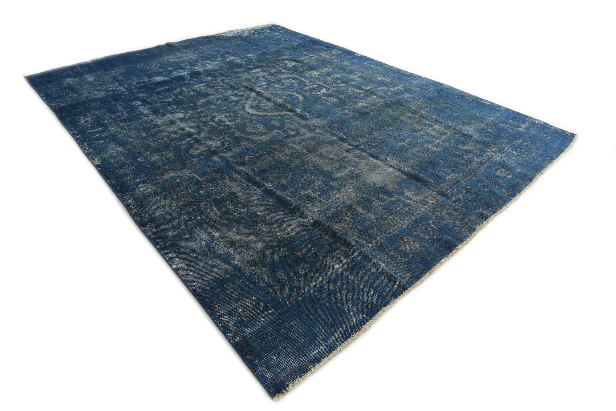 9' 6 x 12' 6 Hand Knotted Ultra Vintage Persian Wool Rug