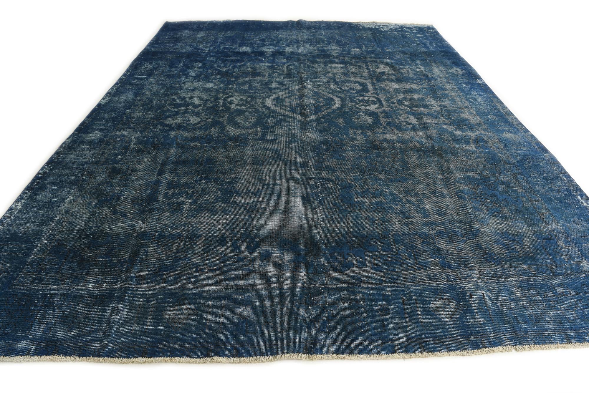 9' 6 x 12' 6 Hand Knotted Ultra Vintage Persian Wool Rug